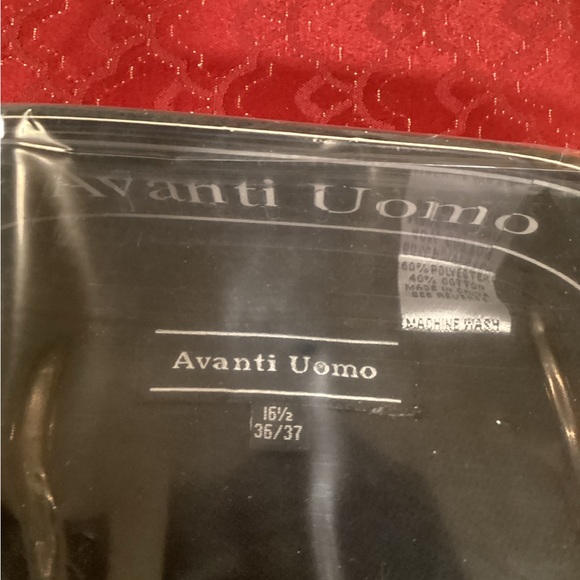 Avanti Uomo French Cuff Men's Black and Gray Dress Shirts with Ties(2) - Picture 16 of 16